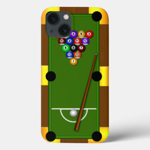 Pool Table Billiards 8 acht-strand Case-Mate iPhone Case