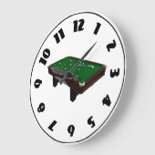 Pool Table Clock Grote Klok (Hoek)