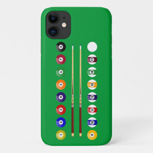 Pool Table en Balls Case-Mate iPhone Case