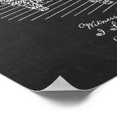 Pool Table Patent Art #5 Billiard Room Wall Poster (Hoek)