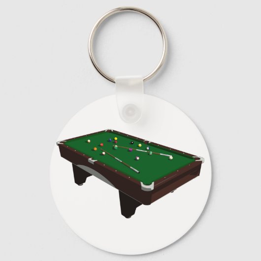 Pool Table Sleutelhanger (Achterkant)
