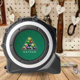 Pool tafel biljart groen rolmaat