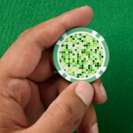 Pool Tegels, Groene Mozaïek Tegels, Geometrisch Pa Poker Chips