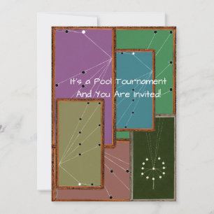 Pool Tournament Billiards Competition Pool Tables Kaart