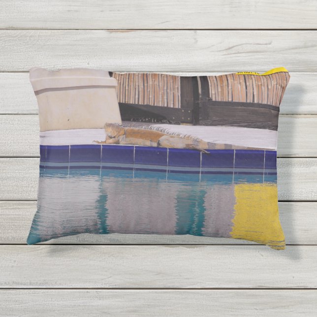 pool van de Iguana Buitenkussen (Achterkant)