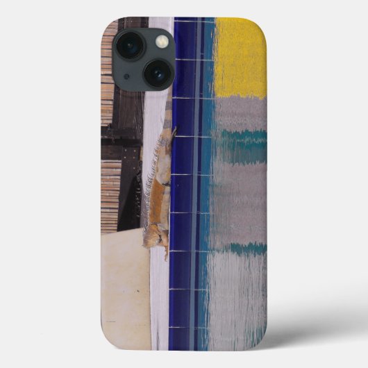 pool van de Iguana Case-Mate iPhone Case (Achterkant)