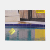 pool van de Iguana Deurmat (Voorkant)