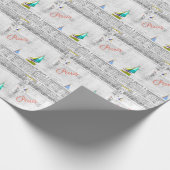 Pool van de Luxemburgse tuin - Parijs Cadeaupapier (Hoek)