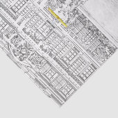 Pool van de Luxemburgse tuin - Parijs Tissuepapier (Detail)