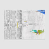 Pool van de Luxemburgse tuin - Parijs Tissuepapier (Voorkant)