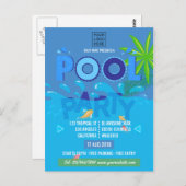 Pool van het bedrijf/Club Briefkaart (Voorkant / Achterkant)