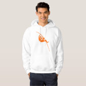 Pool Vaulting - Oranje Hoodie (Voorkant volledig)