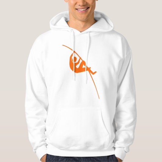 Pool Vaulting - Oranje Hoodie (Voorkant)