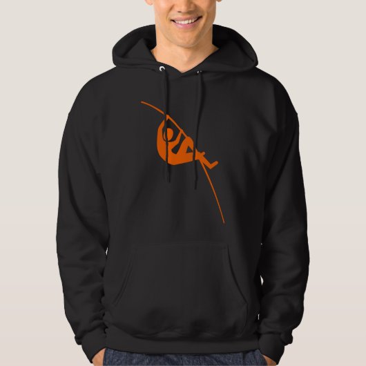 Pool Vaulting - Oranje Hoodie (Voorkant)
