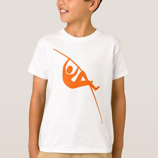 Pool Vaulting - Oranje T-shirt (Voorkant)