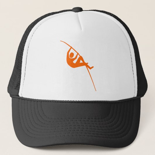 Pool Vaulting - Oranje Trucker Pet (Voorkant)