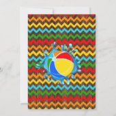 Pool verjaardagsbassins gecombineerd hout kaart (Achterkant)