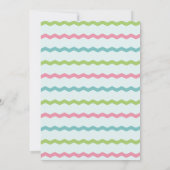 Pool Verjaardagsfeestuitnodiging Kaart (Achterkant)