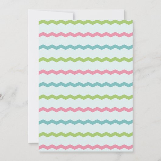 Pool Verjaardagsfeestuitnodiging Kaart (Achterkant)