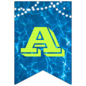 Pool verlicht groen All Ocassion Custom Banner (Derde vlag)