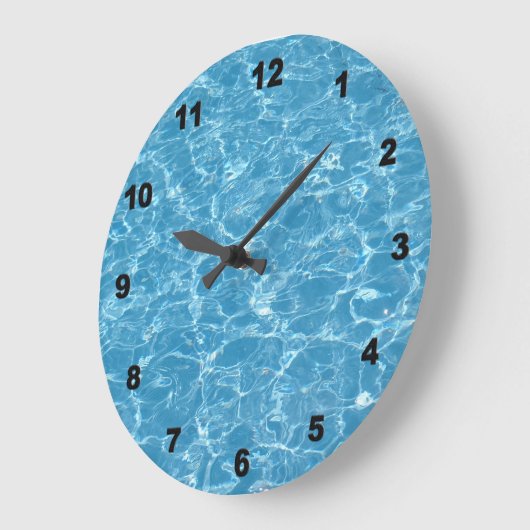 Pool Wall Clock Grote Klok (Hoek)