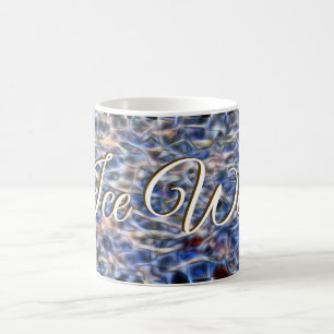 Pool water a art concept van Glitch2 Design Koffiemok