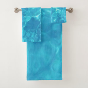 Pool Water Fun Blauw Bad Handdoek