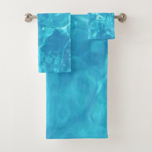Pool Water Fun | Blauw | Bad Handdoek (Insitu)