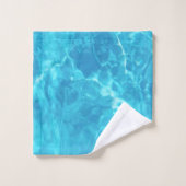 Pool Water Fun | Blauw | Bad Handdoek (Wasdoekje)