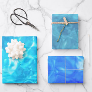 Pool Water Fun   Blauw   Filters   Inpakpapier Vel