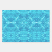 Pool Water Fun | Blauw | Spiegelen | Inpakpapier Vel (Voorkant)