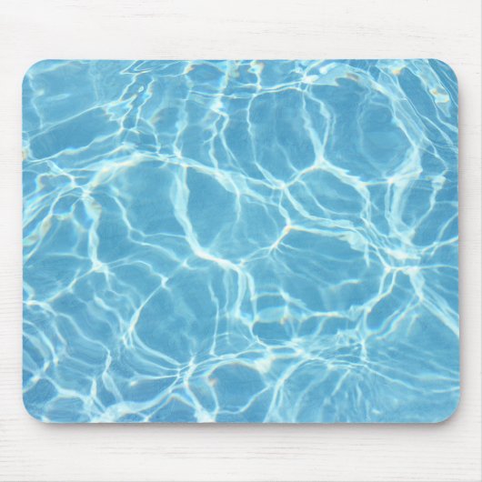 Pool Water Mousepad Muismat (Voorkant)