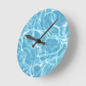 Pool water Wall klok (Hoek)