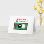 Pool Word Kaart (Gele Bloem)