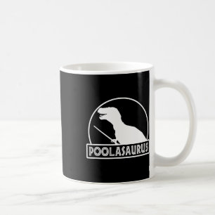 Poolasaurus Biljart Speler Dinosaur Snooker Acht Koffiemok