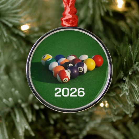 Poolballen Ornament (Boom)