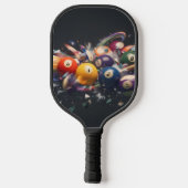 Poolbalstijl Pickleball Paddle (Achterkant)