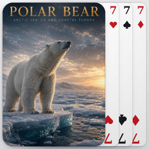Poolbeer Arctisch Zee-ijs DIEREN Pokerkaarten