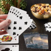 Poolbeer Arctisch Zee-ijs DIEREN Pokerkaarten (Insitu)