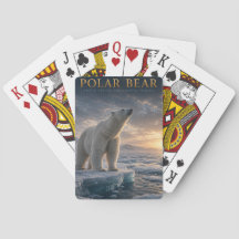 Poolbeer Arctisch Zee-ijs DIEREN Pokerkaarten