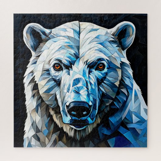 Poolbeer Artistieke Wilde Natuur Puzzel Cadeau & T (Verticaal)