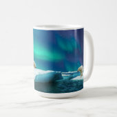 Poolbeer Aurora Borealis Alaska Mok (Voorkant rechts)
