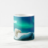 Poolbeer Aurora Borealis Koffiemok (Center)