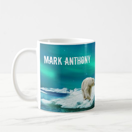 Poolbeer Aurora Borealis Koffiemok (Links)