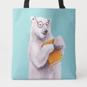 Poolbeer Boek Liefhebber Nerdy Tote Bag