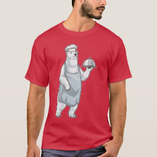 Poolbeer Chef Serverende bord Kok T-shirt