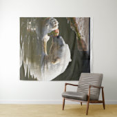Poolbeer die fruit eet landschap wandkleed (In Situ (horizontaal))