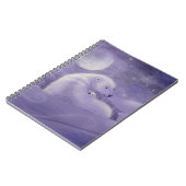 Poolbeer en Welp Winter Notebook Notitieboek (Linkerzijde)
