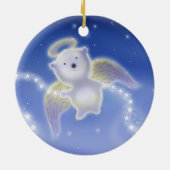 Poolbeer Engel Kerst Ornament (Achterkant)