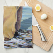 Poolbeer Handdoek Poolbeer Kunst Theedoek Cadeau (Quarter Fold)